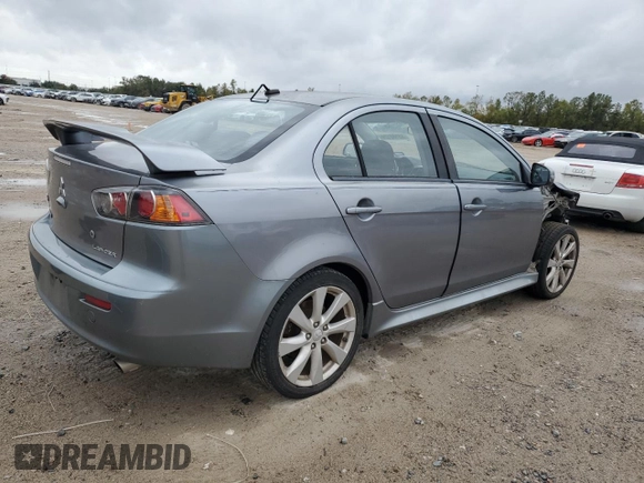 2015 Mitsubishi Lancer GT with VIN JA32U8FW1FU023956, listed as a Copart auction lot 83100124 with 106,116 mi miles and Clean Title. Bid and sale history available at carsss.com. Image 3.