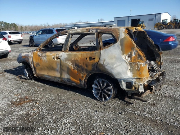 2019 Nissan Rogue SV with VIN KNMAT2MT1KP543184, listed as a Copart auction lot 48087545 with 0 mi miles and Salvage Title. Bid and sale history available at carsss.com. Image 2.