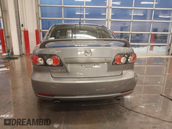 2008 Mazda 6 i Sport VE with VIN 1YVHP80C385M19167, listed as a IAAI auction lot 41282729 with 203,185 mi miles. Bid and sale history available at carsss.com. Image 16.
