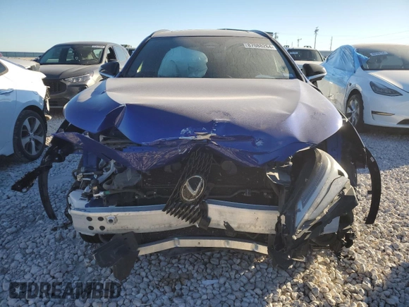 2022 Lexus NX with VIN JTJKKCFZ1N2007252, listed as a Copart auction lot 87088284 with 38,998 mi miles and Salvage Title. Bid and sale history available at carsss.com. Image 12.