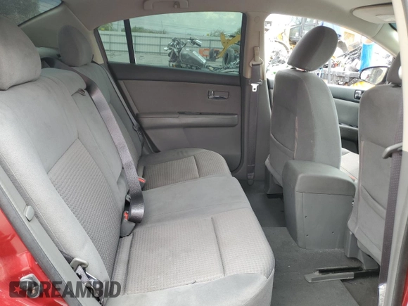 2008 Nissan Sentra S with VIN 3N1AB61E28L612939, listed as a Copart auction lot 60059405 with 129,320 mi miles and Salvage title. Bid and sale history available at DreamBid. Image 10.
