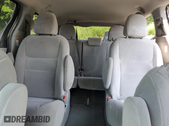 2015 Toyota Sienna LE with VIN 5TDJK3DC0FS112243, listed as a Copart auction lot 61791405 with 86,039 mi miles and Salvage title. Bid and sale history available at DreamBid. Image 10.