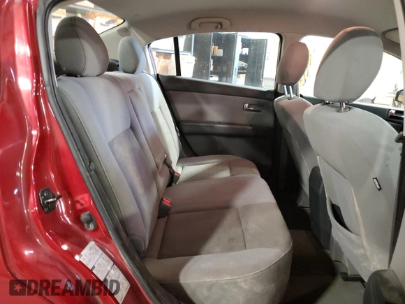 2011 Nissan Sentra SR with VIN 3N1AB6AP7BL614761, listed as a Copart auction lot 58349425 with 123,415 mi miles and Salvage title. Bid and sale history available at DreamBid. Image 10.