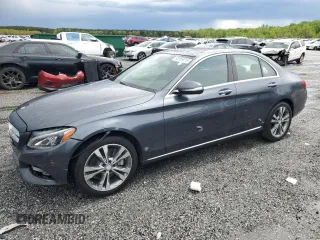 2015 Mercedes-Benz C-Class C 300 Luxury with VIN 55SWF4KB4FU005595, listed as a Copart auction lot 52959015 with 155,513 mi miles and Clean Title. Bid and sale history available at carsss.com. Image 1.