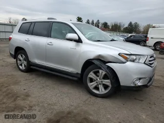 2013 Toyota Highlander Limited with VIN 5TDDK3EHXDS252983, listed as a Copart auction lot 52664575 with 94,658 mi miles and Salvage Title. Bid and sale history available at carsss.com. Image 4.