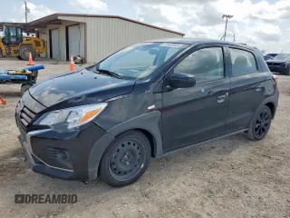 2024 Mitsubishi Mirage Black Edition with VIN ML32AWHJ8RH005115, listed as a Copart auction lot 61952585 with 30,764 mi miles and Clean title. Bid and sale history available at DreamBid. Image 1.