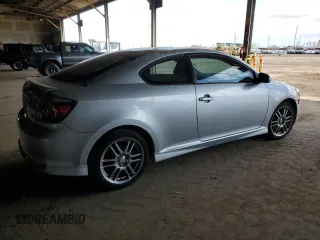 2009 Scion tC with VIN JTKDE167990277992, listed as a Copart auction lot 49703365 with 182,427 mi miles and Salvage Title. Bid and sale history available at carsss.com. Image 3.