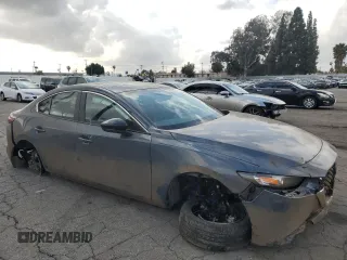2024 Mazda 3 S Carbon Edition with VIN 3MZBPBCM0RM403689, listed as a Copart auction lot 54277935 with 7,040 mi miles and Salvage Title. Bid and sale history available at DreamBid. Image 4.
