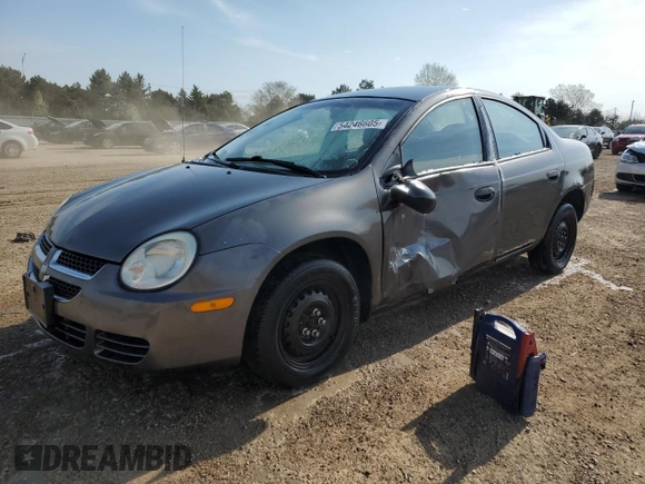 2004 Dodge Neon SE z VIN 1B3ES26C34D592202, wystawiony jako Copart lot #54246605 z przebiegiem 161 732 mil mil oraz Szkody całkowita. Historia ofert i sprzedaży dostępna na DreamBid. Obrazek 1.
