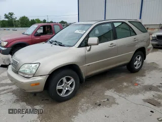 2002 Lexus RX 300 z VIN JTJHF10U820272063, wystawiony jako Copart lot #57144995 z przebiegiem 126 414 mil mil oraz Nie do naprawy • Non repairable. Historia ofert i sprzedaży dostępna na DreamBid. Obrazek 1.