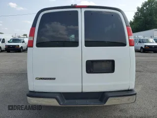 2018 Chevrolet Express Passenger LT with VIN 1GAZGPFPXJ1234733, listed as a Copart auction lot 59728105 with 92,513 mi miles and Salvage title. Bid and sale history available at DreamBid. Image 6.