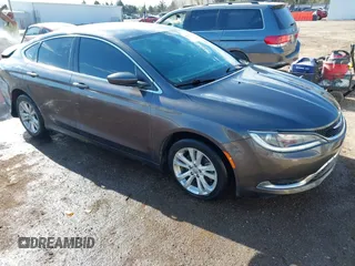 2016 Chrysler 200 Limited with VIN 1C3CCCAB5GN171060, listed as a IAAI auction lot 41848241 with 116,538 mi miles. Bid and sale history available at carsss.com. Image 1.