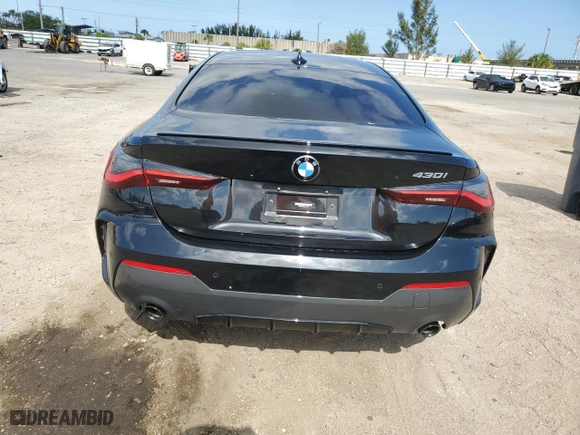 2022 BMW 4 Series 430i with VIN WBA53AP08NCJ06319, listed as a Copart auction lot 66679104 with 17,935 mi miles. Bid and sale history available at carsss.com. Image 6.