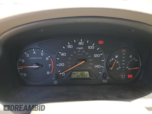 1999 Honda Accord LX with VIN JHMCG5640XC028534, listed as a Copart auction lot 61695935 with 227,032 mi miles and Clean title. Bid and sale history available at DreamBid. Image 9.