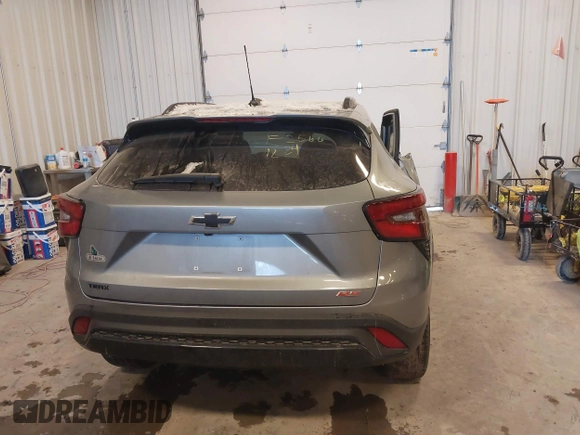 2024 Chevrolet Trax 2RS with VIN KL77LJE22RC206709, listed as a IAAI auction lot 41276047 with 15,713 mi miles and . Bid and sale history available at DreamBid. Image 16.