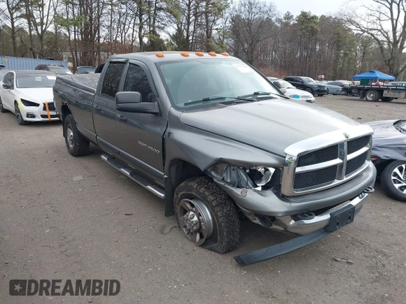 2005 Dodge 2500 SLT with VIN 3D7KS28C55G839793, listed as a IAAI auction lot 41015130 with 245,409 mi miles and . Bid and sale history available at DreamBid. Image 1.