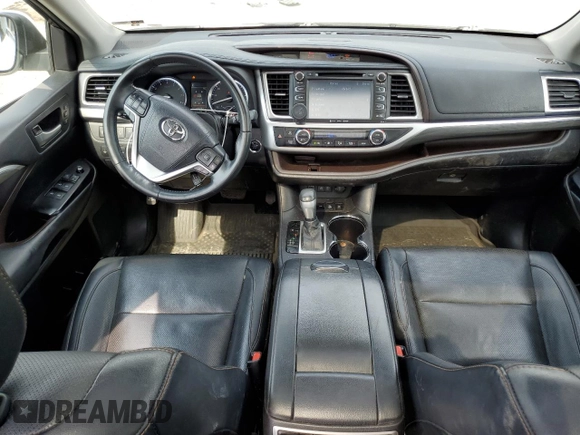 2017 Toyota Highlander Limited with VIN 5TDDZRFH4HS449506, listed as a Copart auction lot 60655085 with 109,494 mi miles and Salvage title. Bid and sale history available at DreamBid. Image 8.