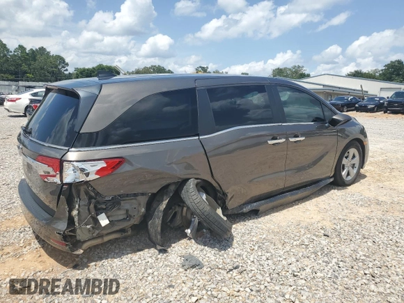2019 Honda Odyssey EX z VIN 5FNRL6H56KB027113, wystawiony jako Copart lot #64386375 z przebiegiem 101 346 mil mil oraz Nie do naprawy • Non repairable. Historia ofert i sprzedaży dostępna na DreamBid. Obrazek 3.