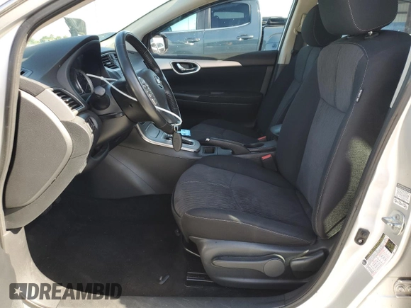 2015 Nissan Sentra SV with VIN 3N1AB7AP8FL679775, listed as a Copart auction lot 54896885 with 93,626 mi miles and Salvage Title. Bid and sale history available at DreamBid. Image 7.