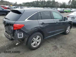 2013 Acura RDX with VIN 5J8TB4H35DL007299, listed as a Copart auction lot 47234535 with 162,696 mi miles and Salvage Title. Bid and sale history available at carsss.com. Image 3.