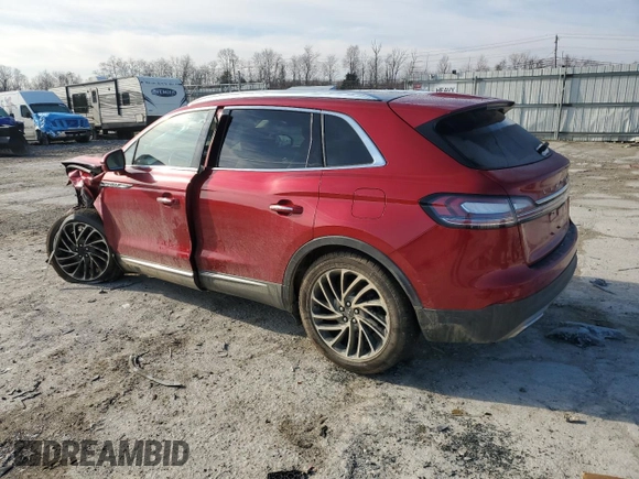 2020 Lincoln Nautilus Reserve z VIN 2LMPJ6K96LBL09971, wystawiony jako Copart lot #44152635 z przebiegiem 65 599 mil mil oraz Szkoda całkowita • Salvage title. Historia ofert i sprzedaży dostępna na DreamBid. Obrazek 2.