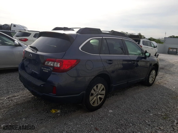 2017 Subaru Outback Premium with VIN 4S4BSACC9H3316582, listed as a Copart auction lot 70048534 with 100,401 mi miles and Salvage Title. Bid and sale history available at carsss.com. Image 3.