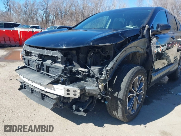2020 Honda CR-V EX with VIN 2HKRW2H53LH651695, listed as a IAAI auction lot 41685683 with 86,582 mi miles. Bid and sale history available at carsss.com. Image 6.