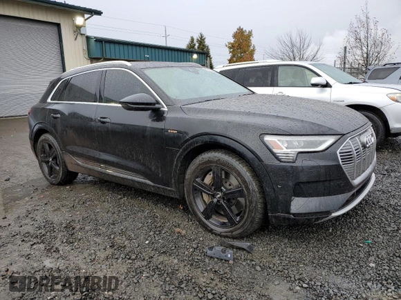 2019 Audi e-tron Premium Plus with VIN WA1LAAGE8KB021441, listed as a Copart auction lot 82905684 with 41,351 mi miles and Salvage title. Bid and sale history available at DreamBid. Image 4.