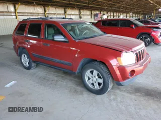 2006 Jeep Grand Cherokee Laredo with VIN 1J4GS48K06C213683, listed as a Copart auction lot 55365865 with 277,045 mi miles and Clean Title. Bid and sale history available at carsss.com. Image 4.