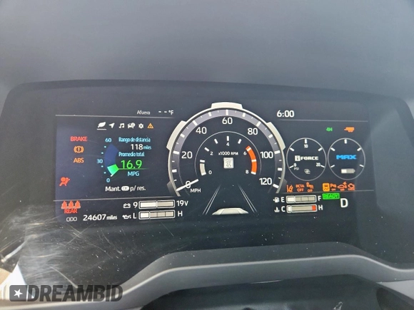 2022 Toyota Tundra Limited Hybrid with VIN 5TFJC5EC3NX001878, listed as a Copart auction lot 64201395 with 24,607 mi miles and Clean title. Bid and sale history available at DreamBid. Image 9.
