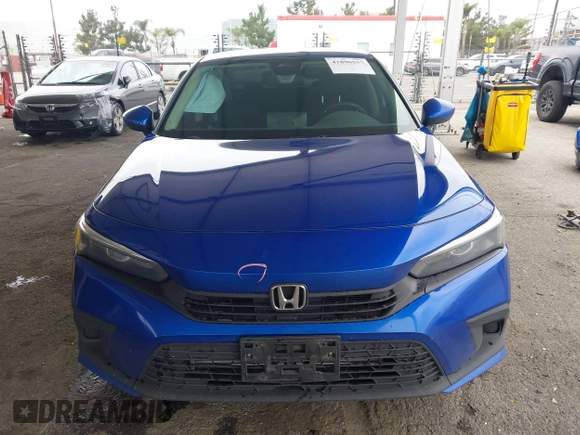 2024 Honda Civic Sedan EX with VIN 2HGFE1F78RH307089, listed as a IAAI auction lot 41890557 with 36,794 mi miles. Bid and sale history available at carsss.com. Image 13.