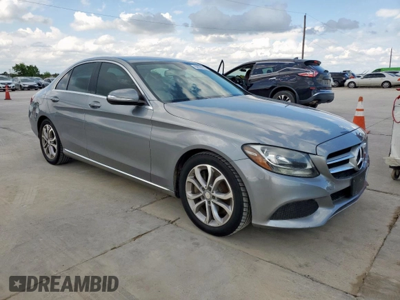 2015 Mercedes-Benz C 300 with VIN 55SWF4JB9FU078768, listed as a Copart auction lot 54538215 with 203,498 mi miles and Clean Title. Bid and sale history available at carsss.com. Image 4.