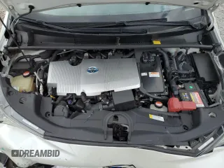 2016 Toyota Prius Two with VIN JTDKBRFU4G3505906, listed as a Copart auction lot 49041485 with 96,009 mi miles and Salvage Title. Bid and sale history available at DreamBid. Image 11.