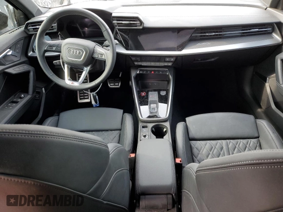 2023 Audi S3 Prestige z VIN WAUJ3DGYXPA054762, wystawiony jako Copart lot #55529074 z przebiegiem 13 684 mil mil oraz Szkody całkowita. Historia ofert i sprzedaży dostępna na DreamBid. Obrazek 8.