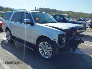 2016 Ford Expedition Platinum с VIN 1FMJU1MT8GEF08065, выставлен на аукционе IAAI как лот 41948186 с пробегом 65 969 миль миль и . История ставок и продаж доступна на DreamBid. Изображение 1.