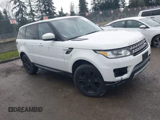 2016 Land Rover Range Rover Sport V6 Diesel HSE with VIN SALWR2KF9GA649855, listed as a IAAI auction lot 41861202 with 64,899 mi miles. Bid and sale history available at carsss.com. Image 1.