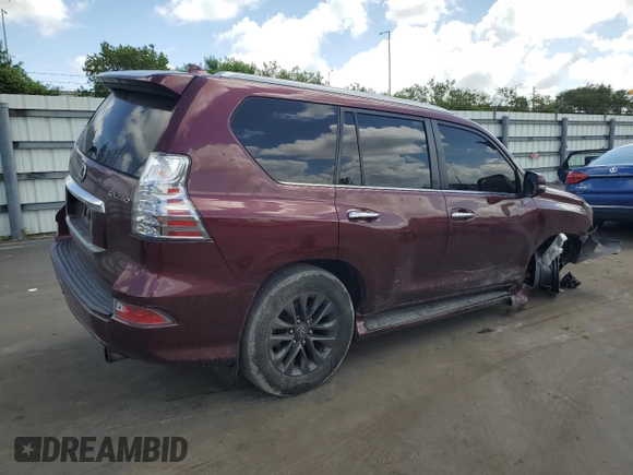 2022 Lexus GX 460 Premium with VIN JTJAM7BX4N5323096, listed as a Copart auction lot 61332455 with 76,472 mi miles and Salvage title. Bid and sale history available at DreamBid. Image 3.