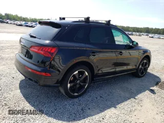 2020 Audi SQ5 Premium Plus with VIN WA1B4AFY2L2056718, listed as a Copart auction lot 51672493 with 26,897 mi miles. Bid and sale history available at carsss.com. Image 3.