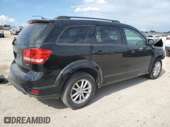 2015 Dodge Journey SXT with VIN 3C4PDDBG4FT548972, listed as a Copart auction lot 74633934 with 93,944 mi miles and Salvage Title. Bid and sale history available at DreamBid. Image 3.