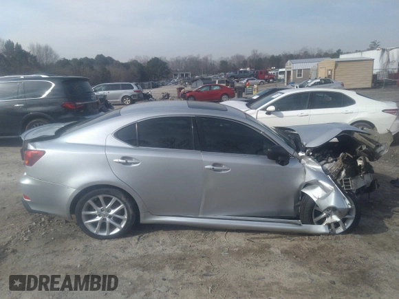 2006 Lexus IS 250 with VIN JTHCK262865000138, listed as a IAAI auction lot 41790702 with 220,000 mi miles and . Bid and sale history available at DreamBid. Image 14.