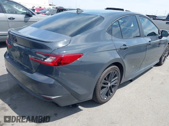 2025 Toyota Camry LE with VIN 4T1DAACK8SU546764, listed as a IAAI auction lot 41981231 with 2,338 mi miles and . Bid and sale history available at DreamBid. Image 4.