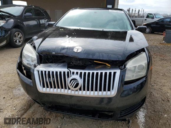 2009 Mercury Milan with VIN 3MEHM07Z59R615067, listed as a Copart auction lot 44774635 with 181,177 mi miles and Salvage title. Bid and sale history available at DreamBid. Image 5.