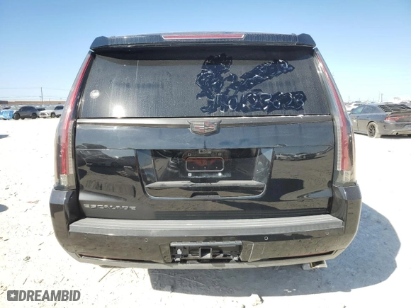 2017 Cadillac Escalade Platinum with VIN 1GYS3DKJ7HR400149, listed as a Copart auction lot 45758485 with 0 mi miles and Salvage Title. Bid and sale history available at carsss.com. Image 6.