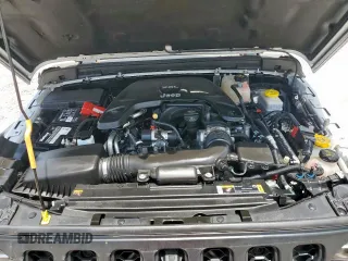 2021 Jeep Wrangler Unlimited Rubicon with VIN 1C4JJXFG1MW849460, listed as a Copart auction lot 62701895 with 54,517 mi miles and Salvage title. Bid and sale history available at DreamBid. Image 12.