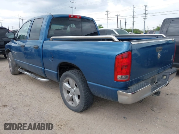 2005 Dodge 1500 SLT with VIN 1D7HA18N05S207978, listed as a IAAI auction lot 42072297 with 194,699 mi miles. Bid and sale history available at carsss.com. Image 3.