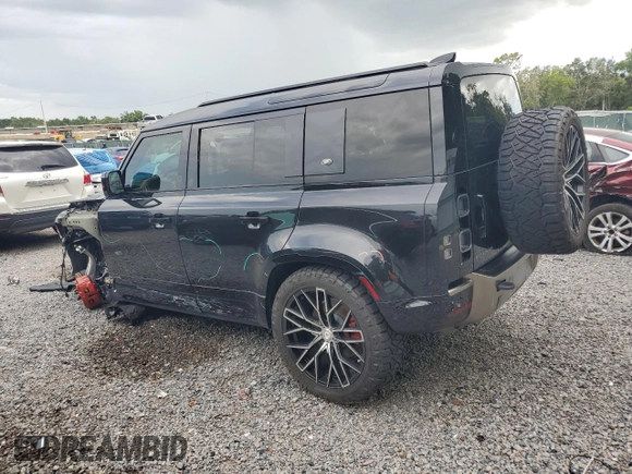 2020 Land Rover Defender X with VIN SALEX7EU4L2034420, listed as a Copart auction lot 59281815 with 41,249 mi miles and Salvage title. Bid and sale history available at DreamBid. Image 2.