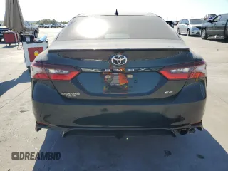 2021 Toyota Camry SE Nightshade with VIN 4T1G11AK9MU537168, listed as a Copart auction lot 77656134 with 78,594 mi miles and Salvage Title. Bid and sale history available at carsss.com. Image 6.