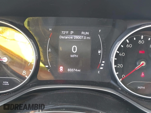 2020 Jeep Compass Sport z VIN 3C4NJCAB9LT220023, wystawiony jako IAAI lot #41999428 z przebiegiem 83 374 mil mil oraz . Historia ofert i sprzedaży dostępna na DreamBid. Obrazek 7.
