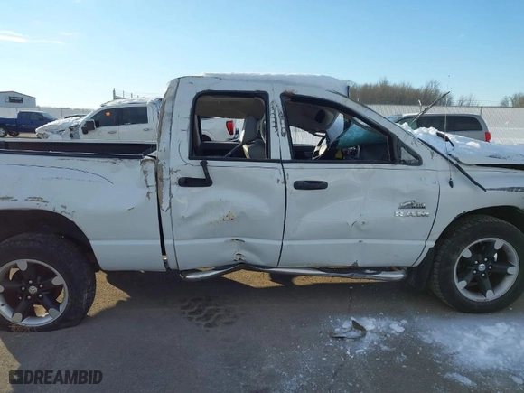 2008 Dodge Ram 1500 SLT with VIN 1D7HU18N68S586660, listed as a IAAI auction lot 41234520 with 1 mi miles. Bid and sale history available at carsss.com. Image 14.
