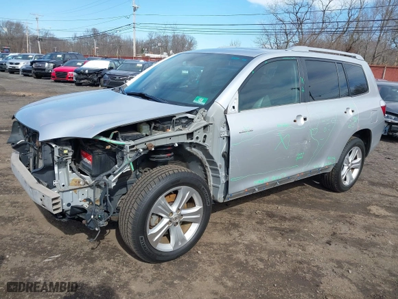 2008 Toyota Highlander Limited with VIN JTEES42A582037201, listed as a IAAI auction lot 41610521 with 222,888 mi miles. Bid and sale history available at carsss.com. Image 19.